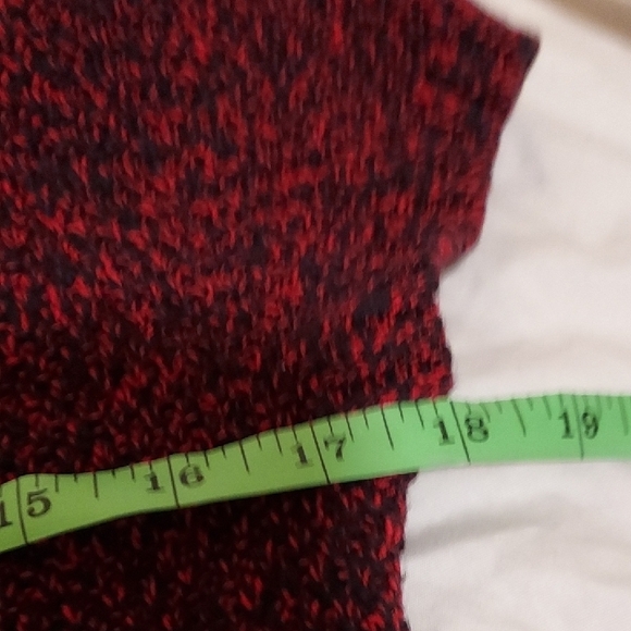 Burgundy Knit Cowl Neck Dress - Picture 10 of 10